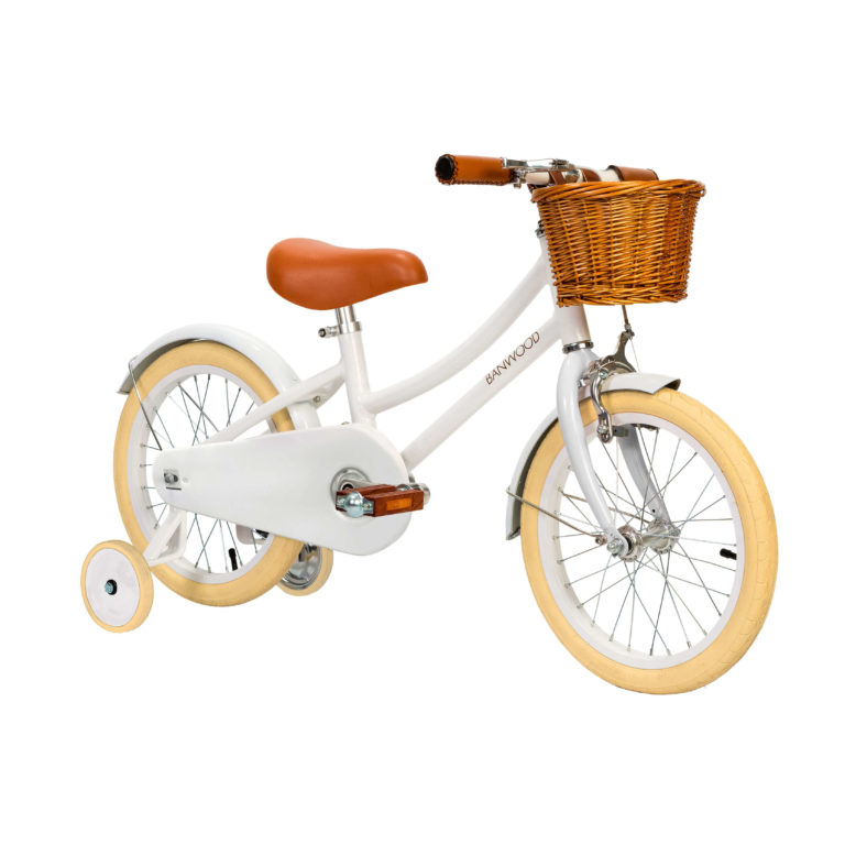 Banwood 16 Zoll Retro Kinder Fahrrad Classic White weiß