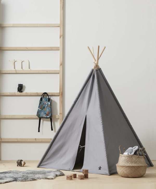 Kids Concept Tipi Zelt grau Mood