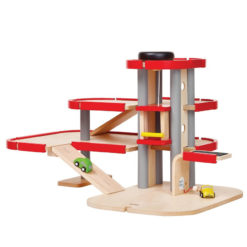 PlanToys Parkhaus mit Fahrstuhl