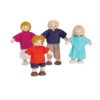 PlanToys Puppenfamilie Europa, Puppenhauspuppen