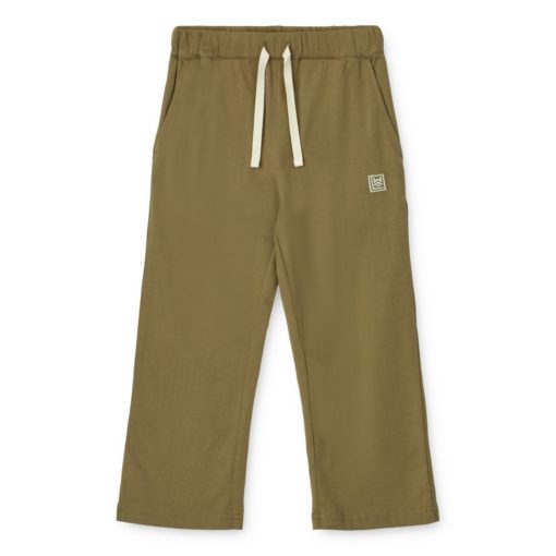 Liewood Kinder-Jogginghose Dili „Khaki“, leichter Interlock-Jersey, Gr. 56-122